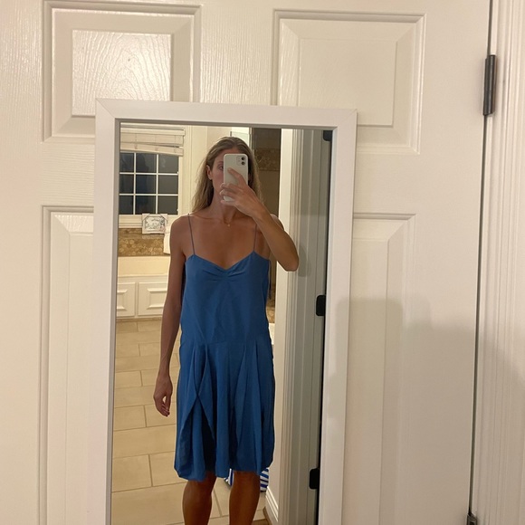 Stella McCartney blue silk dress - Picture 4 of 5